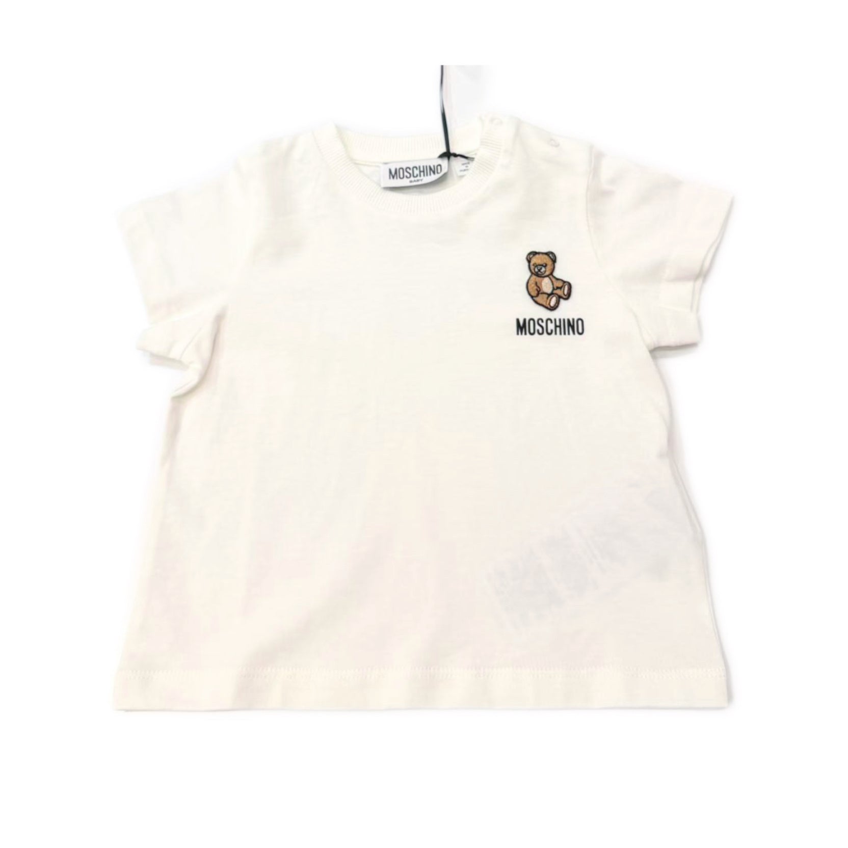 Moschino-Baby T-Shirt Cotton Cloud