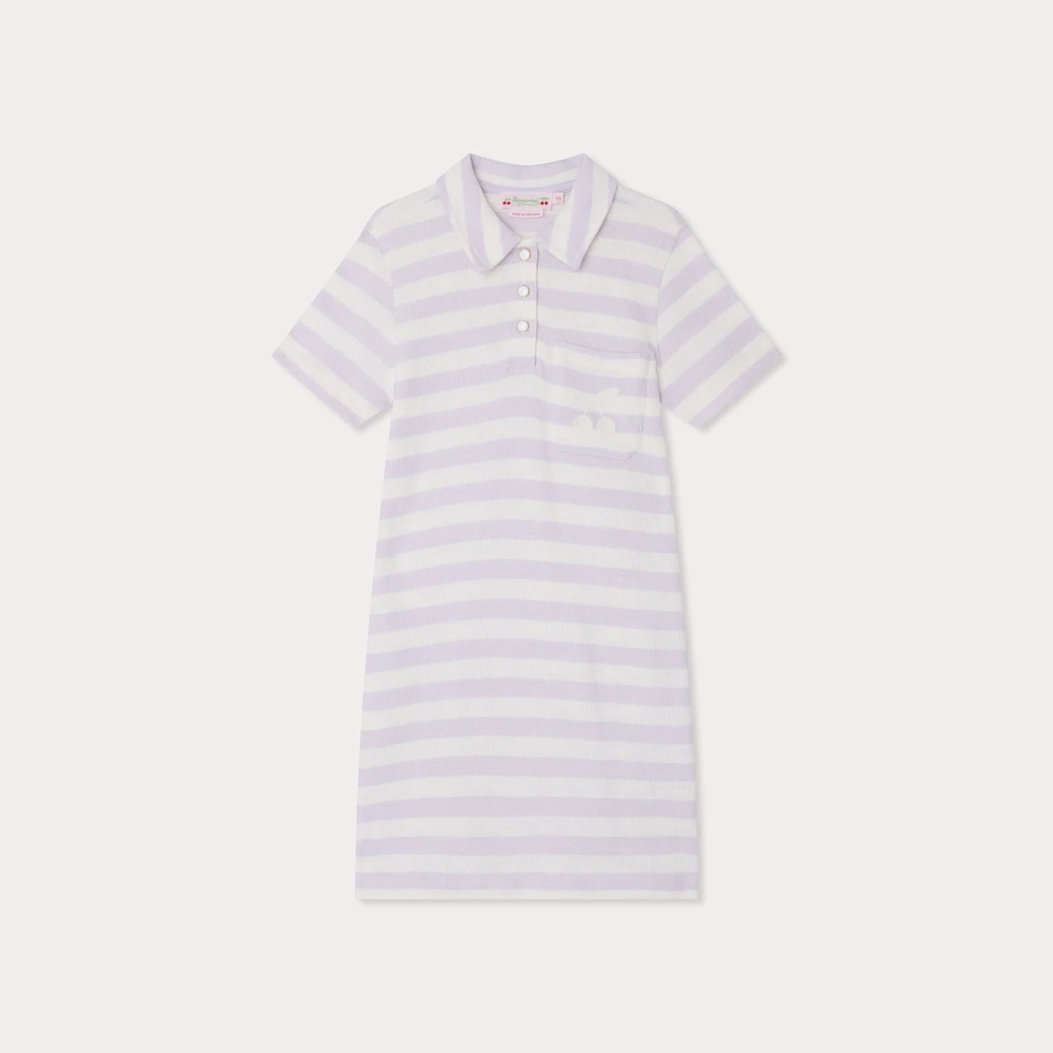 Bonpoint-Girls Louve knit polo dress