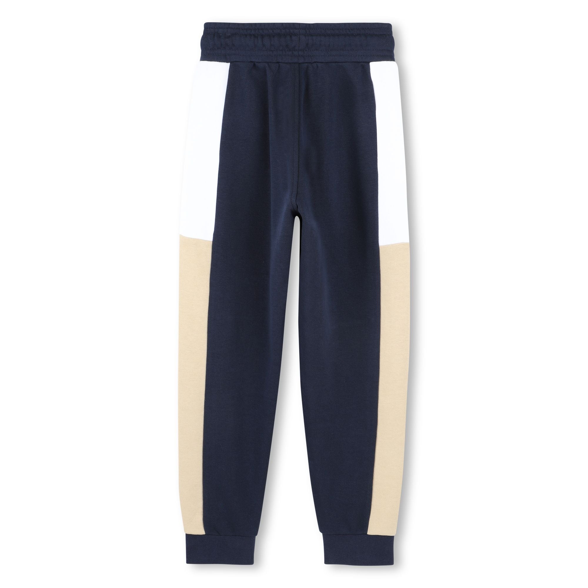 Boss-Navy Cotton Jogging Bottoms