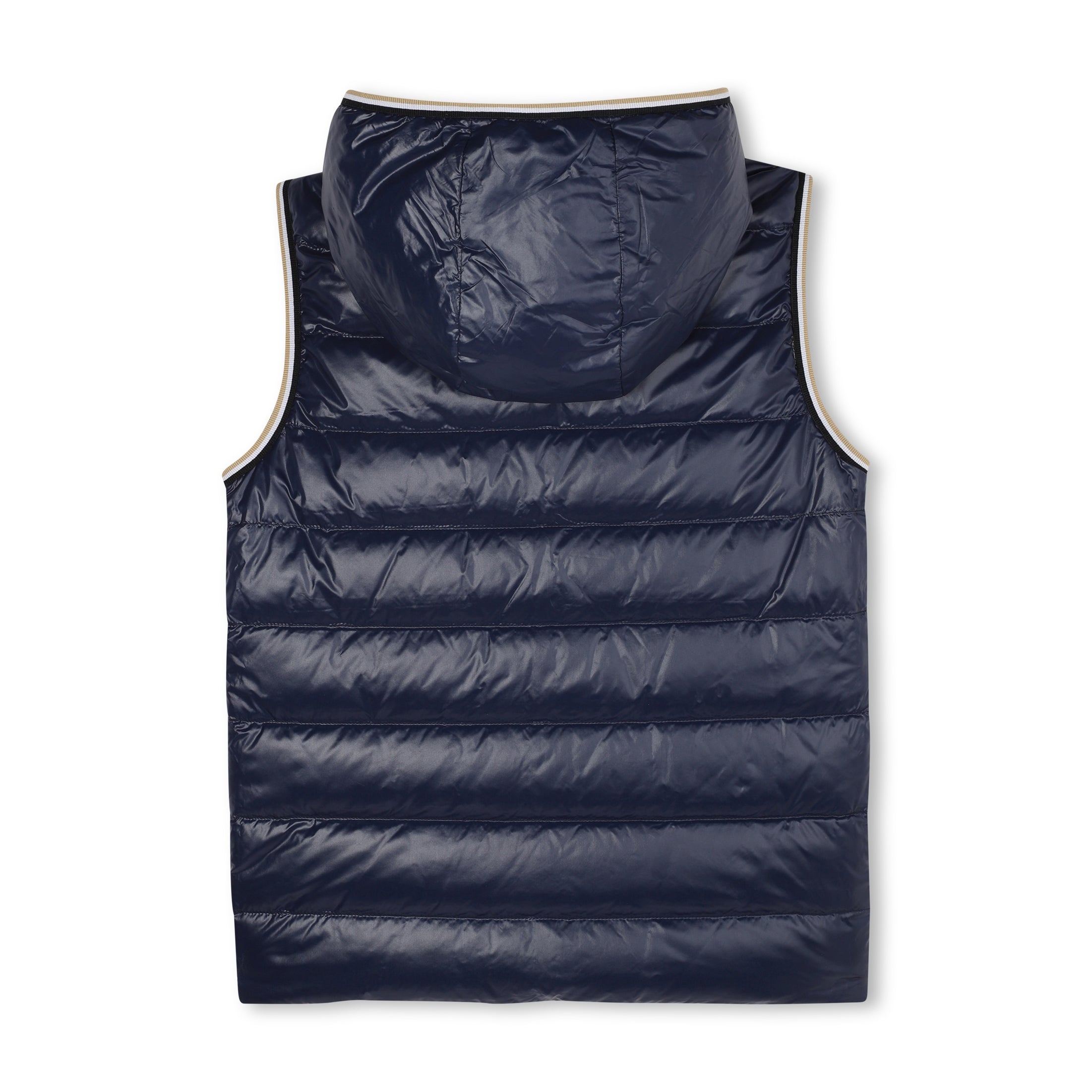 Boss-Reversible Puffer Jacket Pale Blue