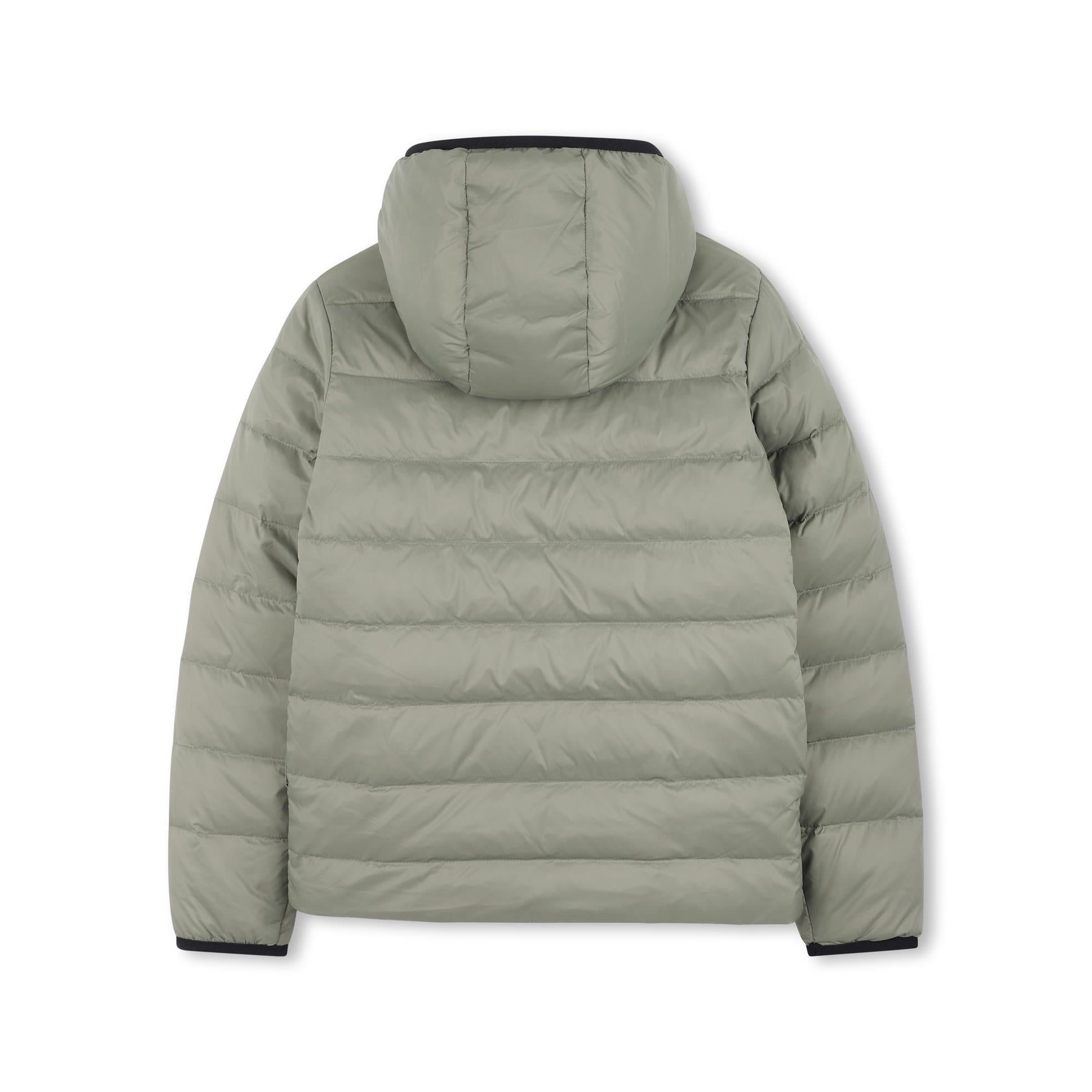 Boss-Boys Reversible Down Puffer Jacket Green