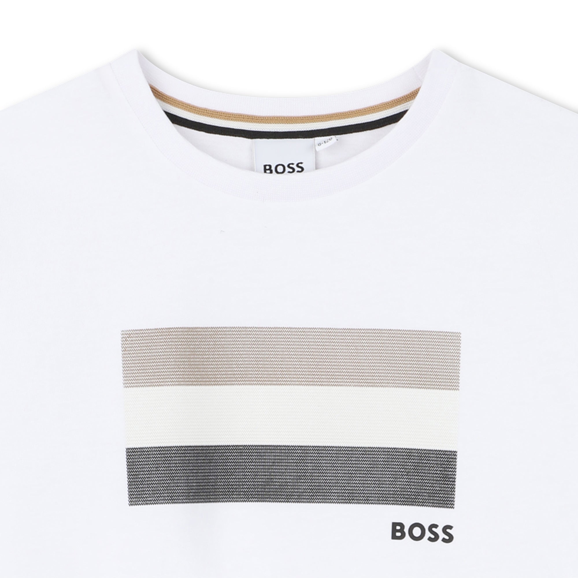 Boss-Short-Sleeved T-Shirt White
