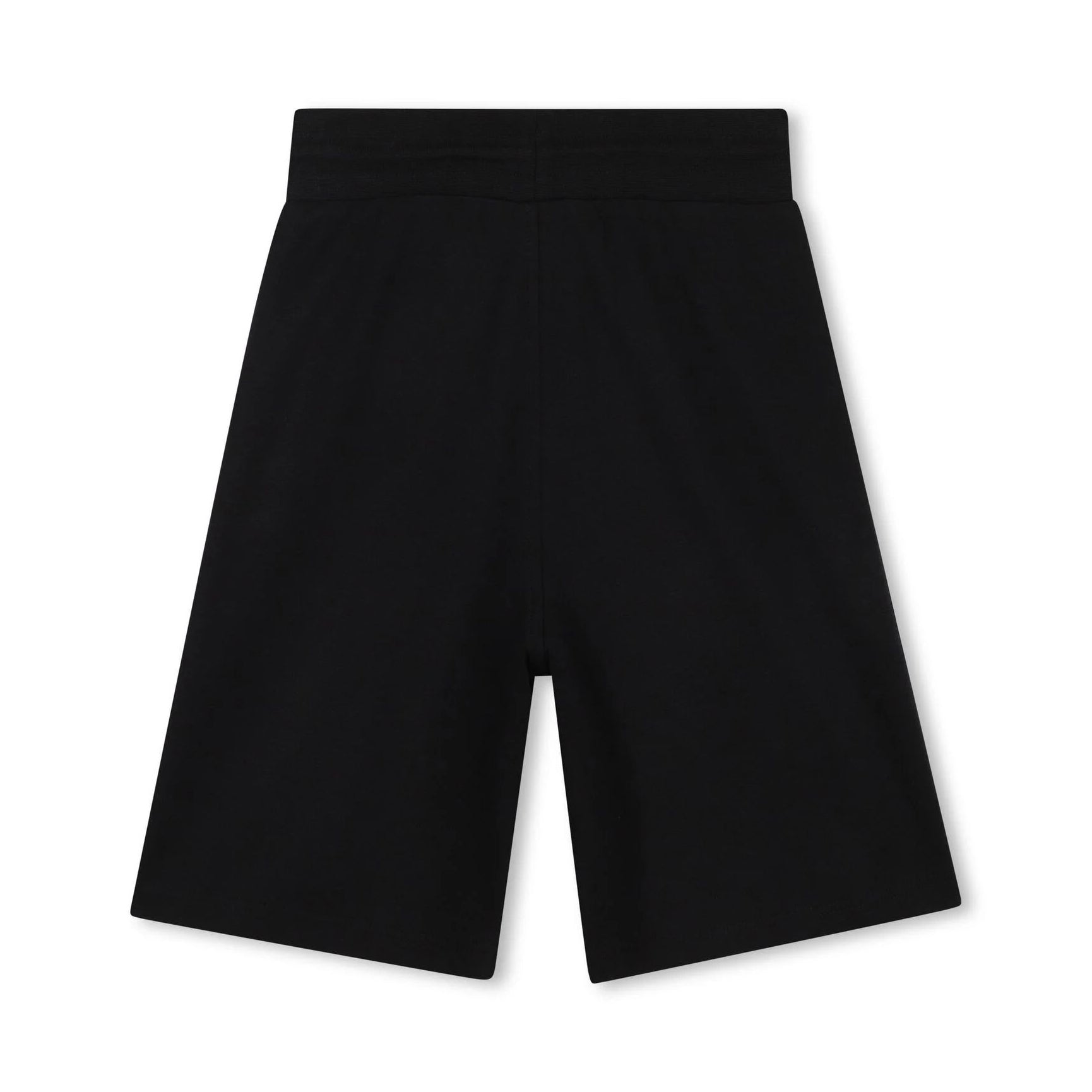 Boss-Polo Shirt And Bermuda Shorts In Cotton-Elastane Piqu Black