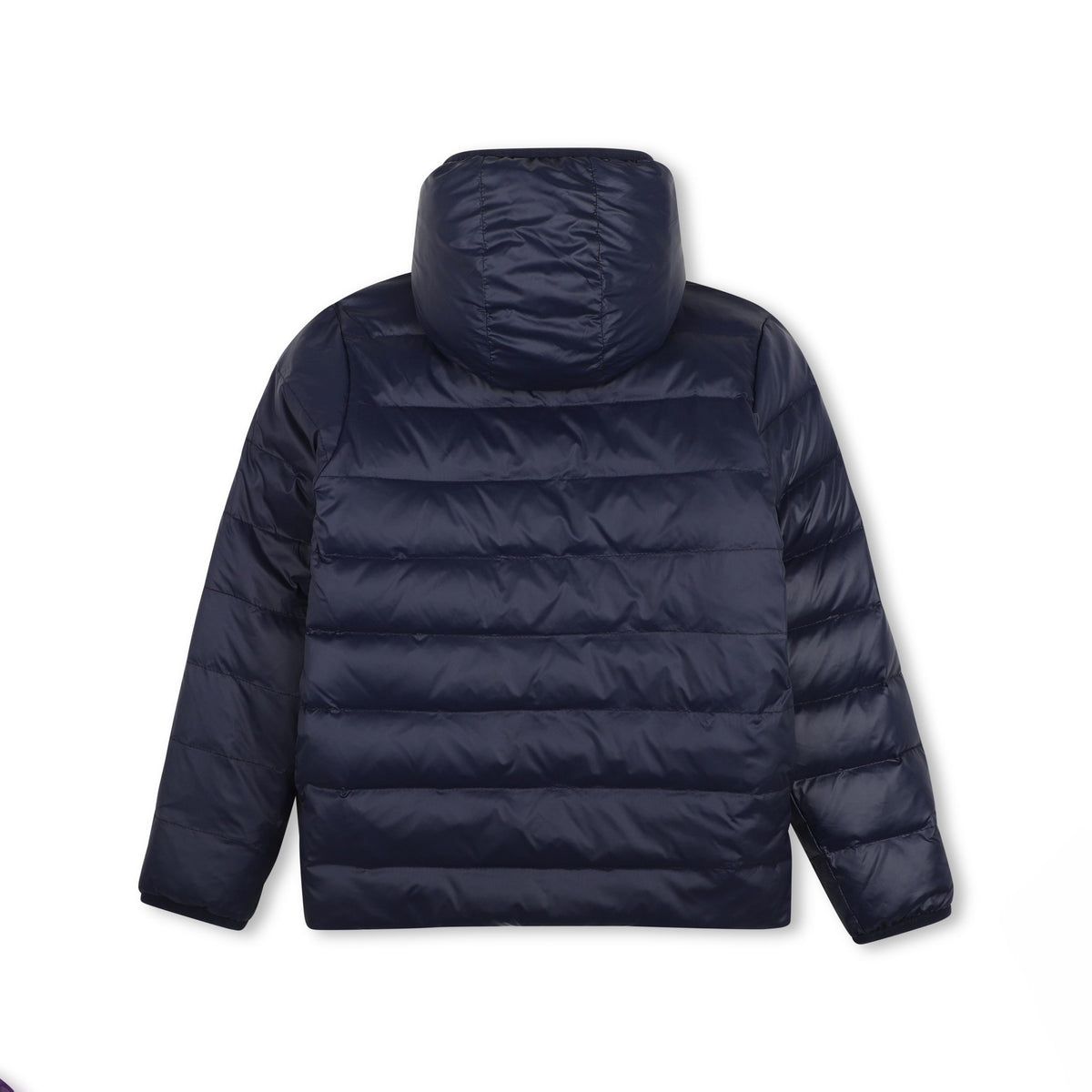 Boss-Boys Reversible Hooded Down Jacket Pale Blue