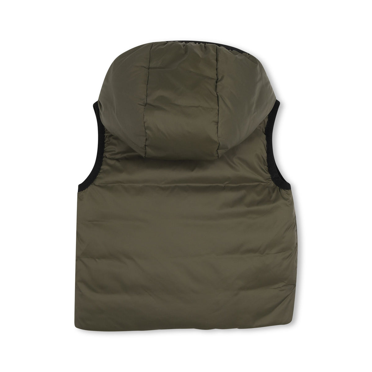 Boss-Baby Reversible Hodded Down Vest Olive Night