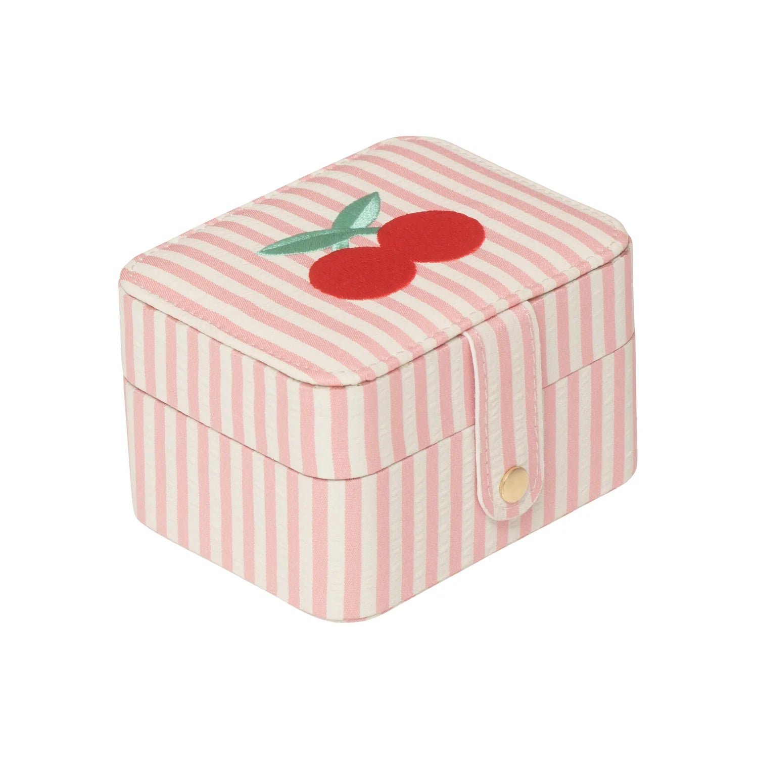 Rockahula Kids-Stripy Cherry Jewellery Box