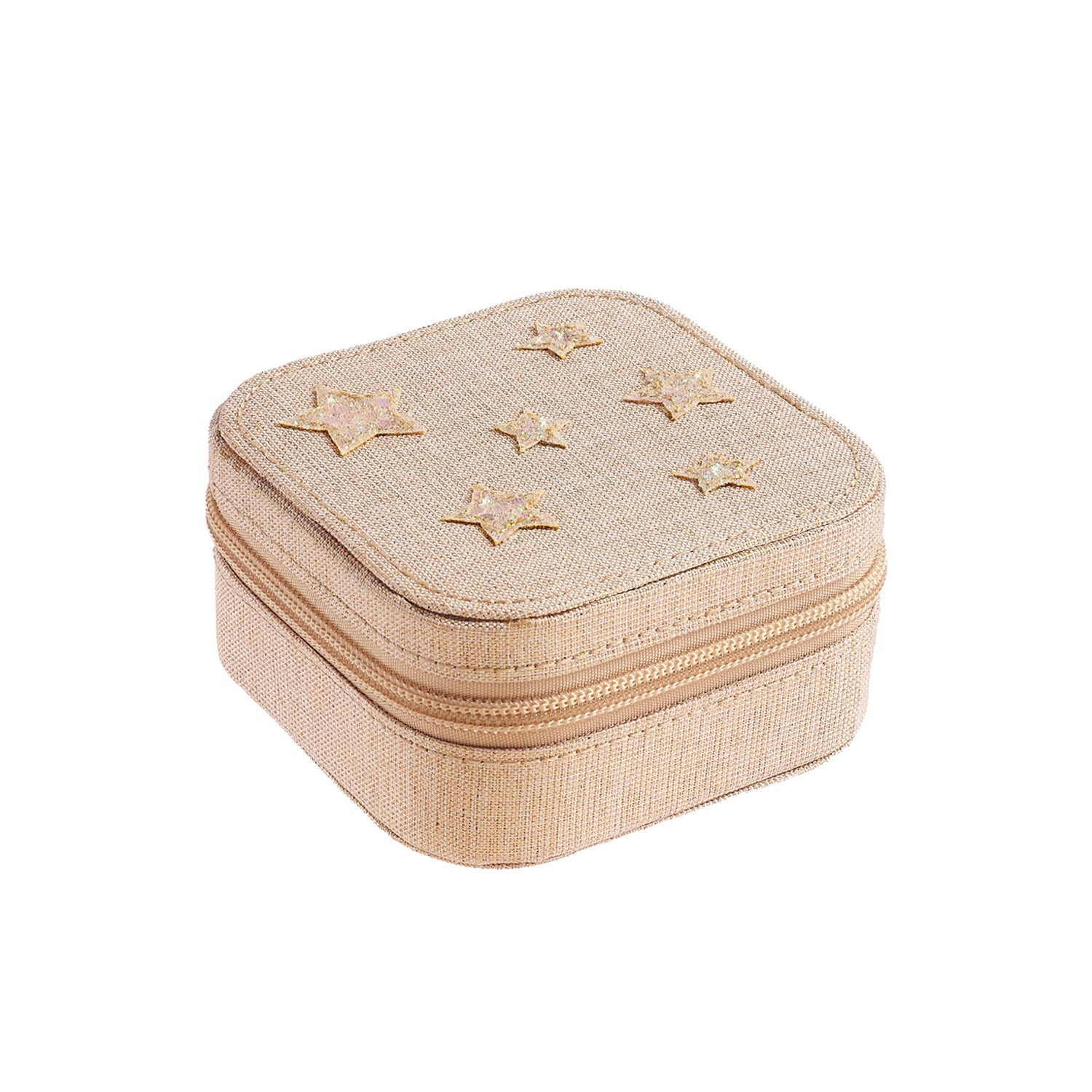 Rockahula-Shimmer Star Square Jewellery Box(W 10cm xH 10cm xD 5cm)