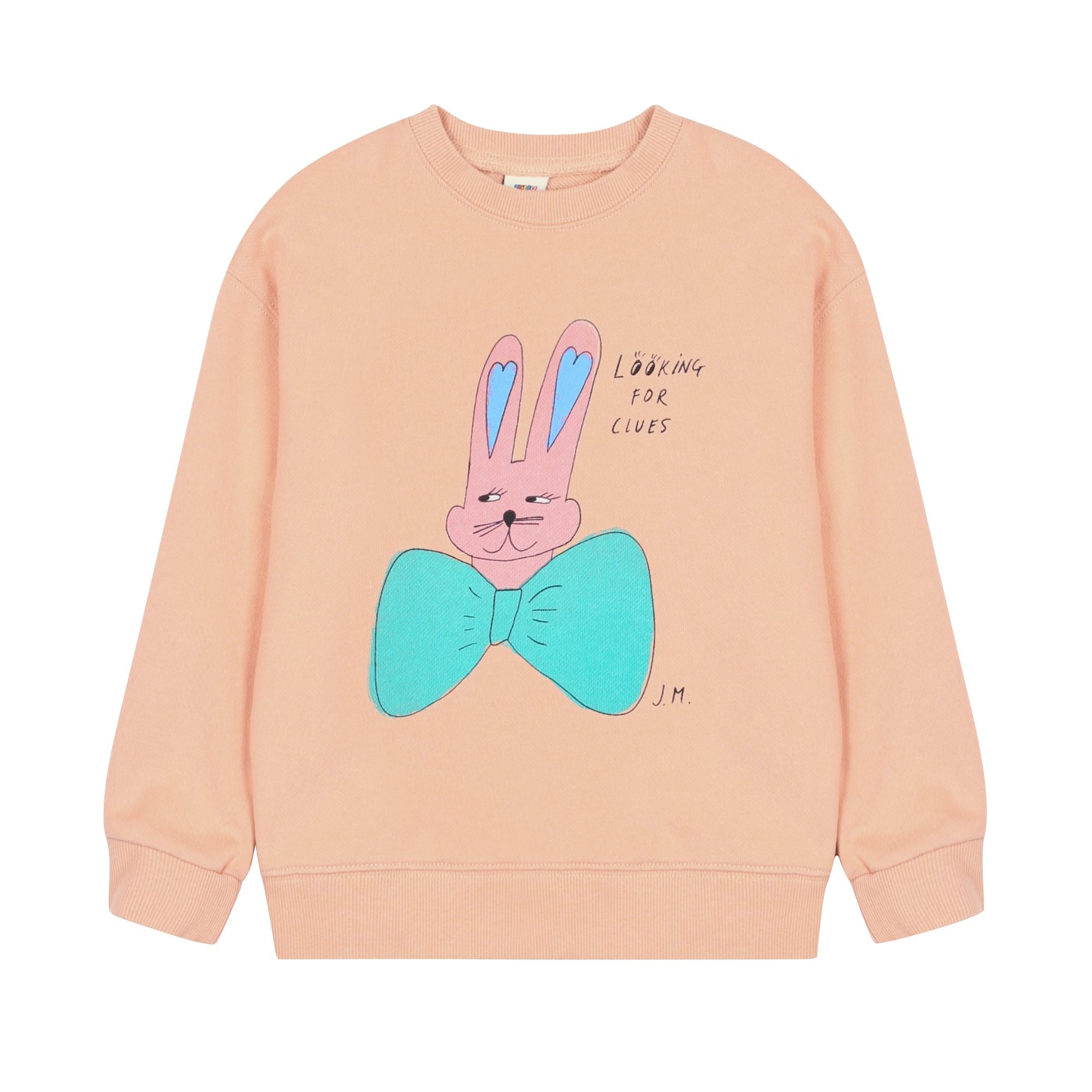 Jelly Mallow-Rabbit Sweatshirt_Coral sand