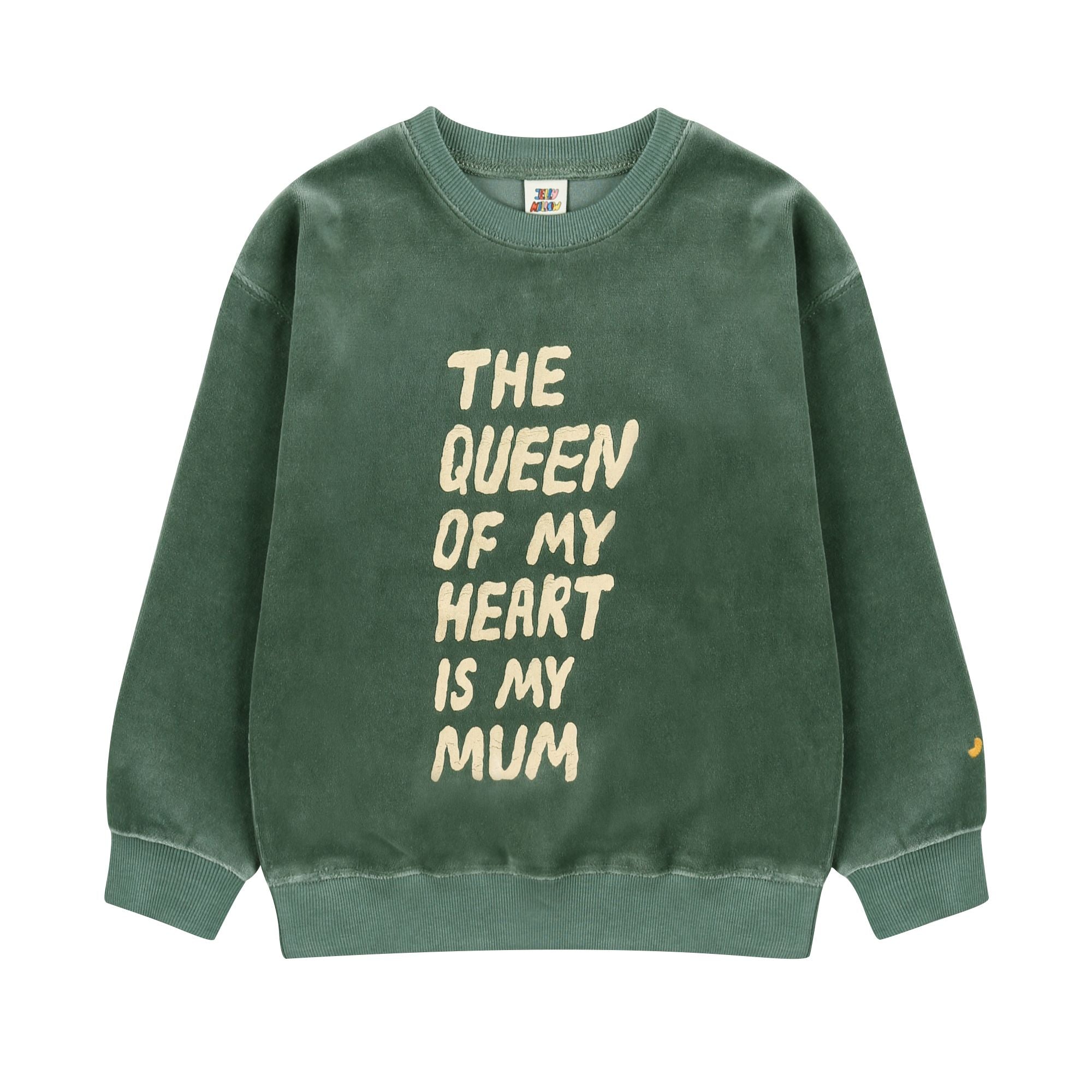 Jelly Mallow-The Queen Velour Sweatshirt
