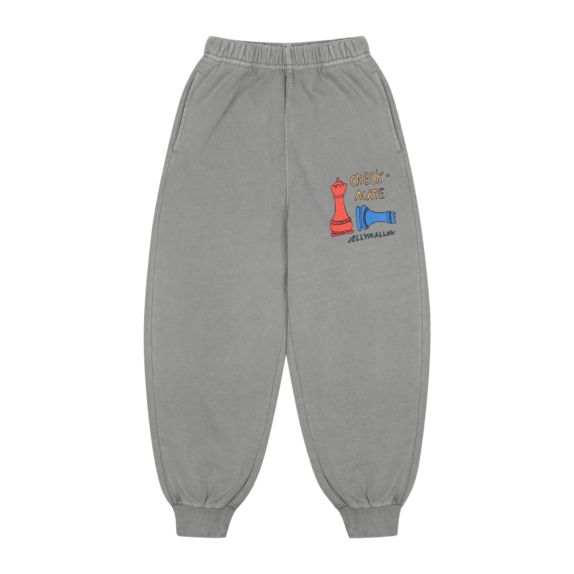 Jelly Mallow-Check Mate Pigment Sweatpants
