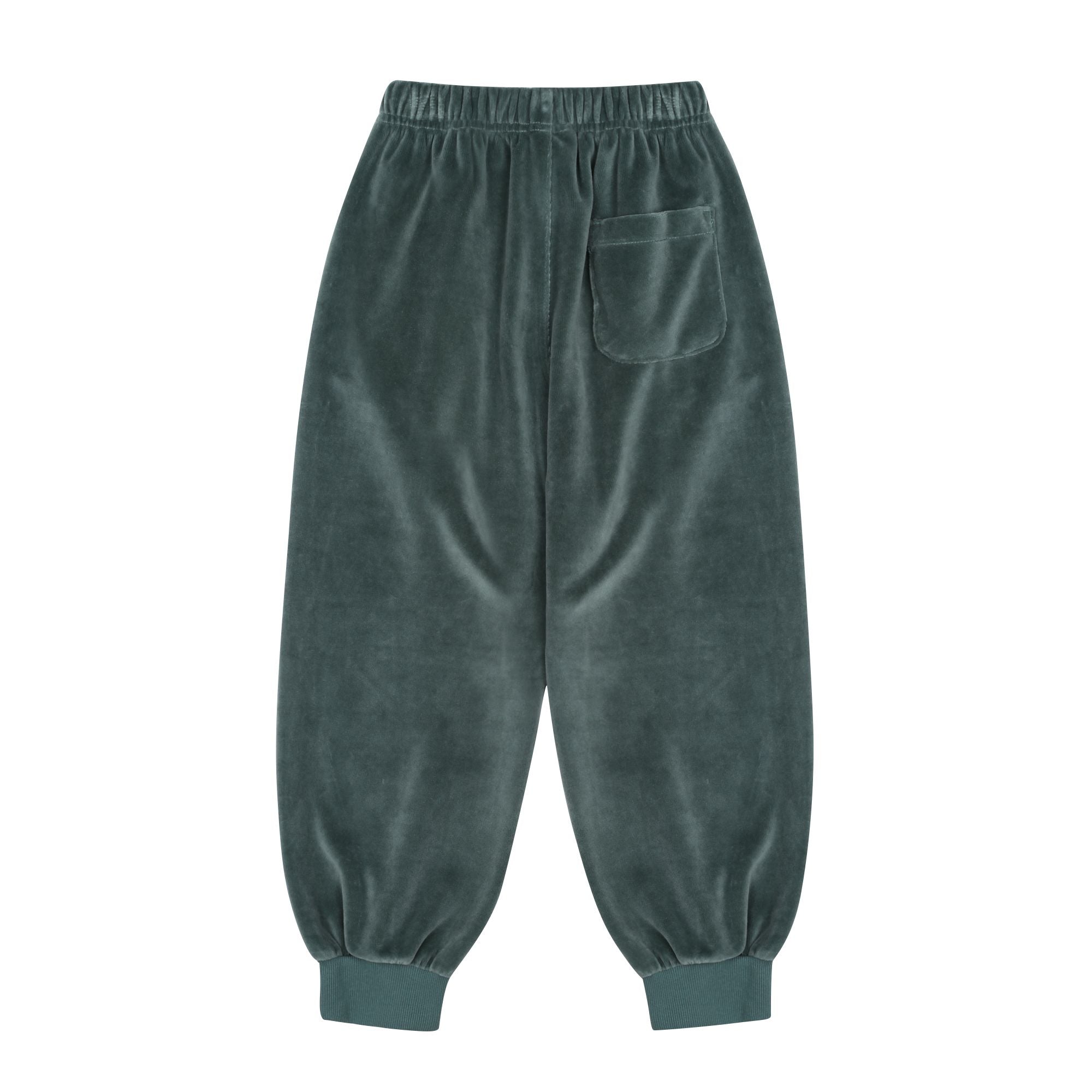 Jelly Mallow-Jellymallow Velour Sweatpants_Green
