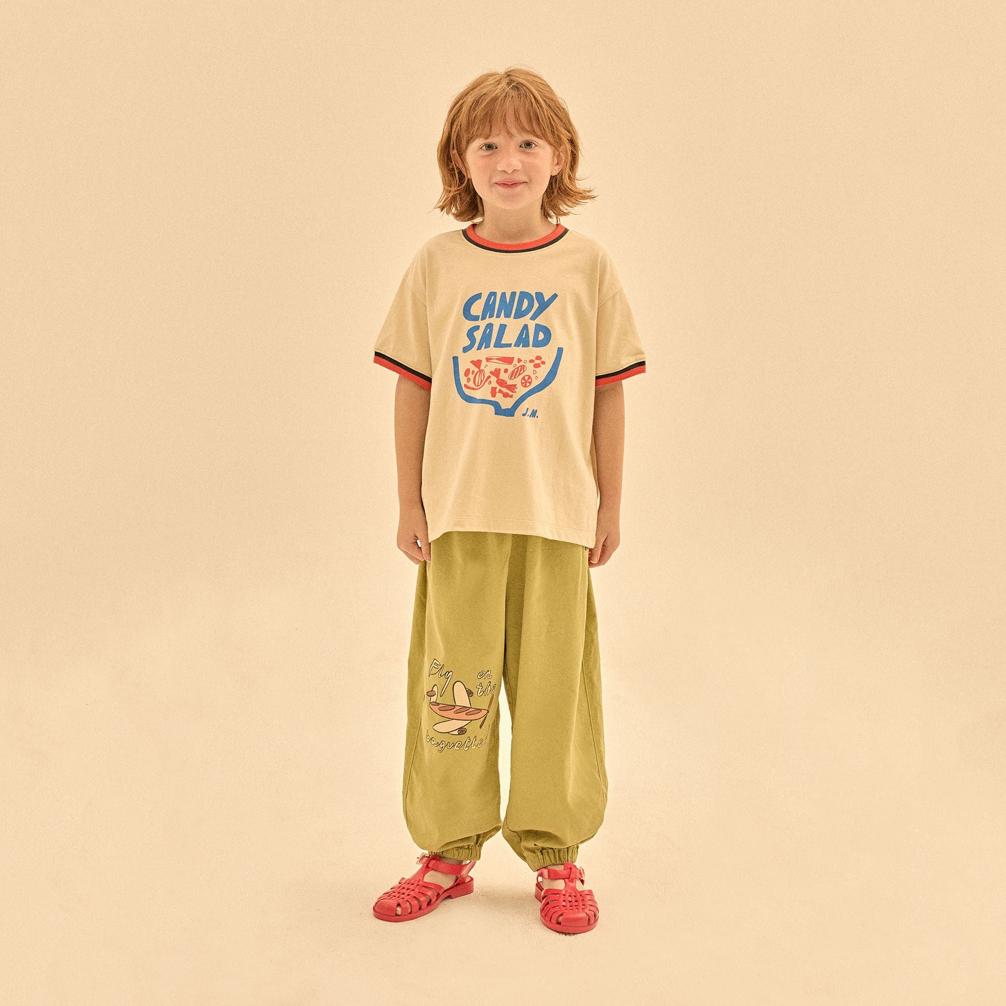 Jelly Mallow-Candy Salad T-shirt Ivory