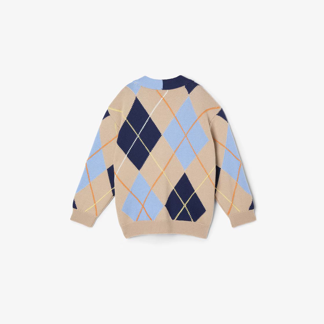 Fendi-LS Argyle Knit Cardigan Yale