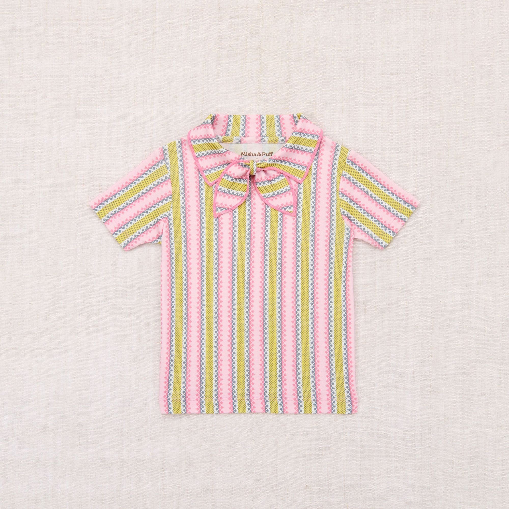 Misha & Puff-Junior Scout Tee Aura Vaquero Stripe