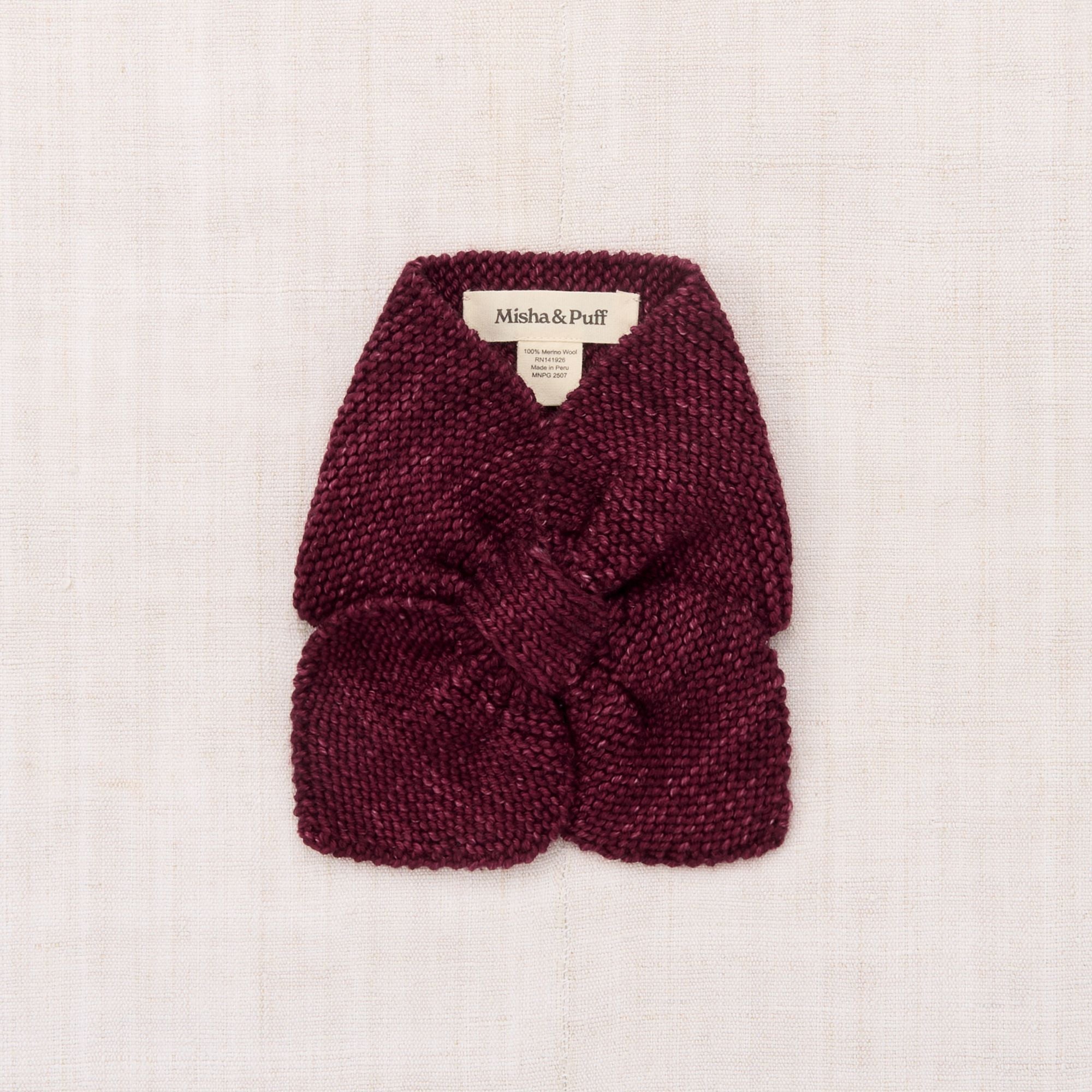 Misha & Puff-Sledding Scarf Cambridge