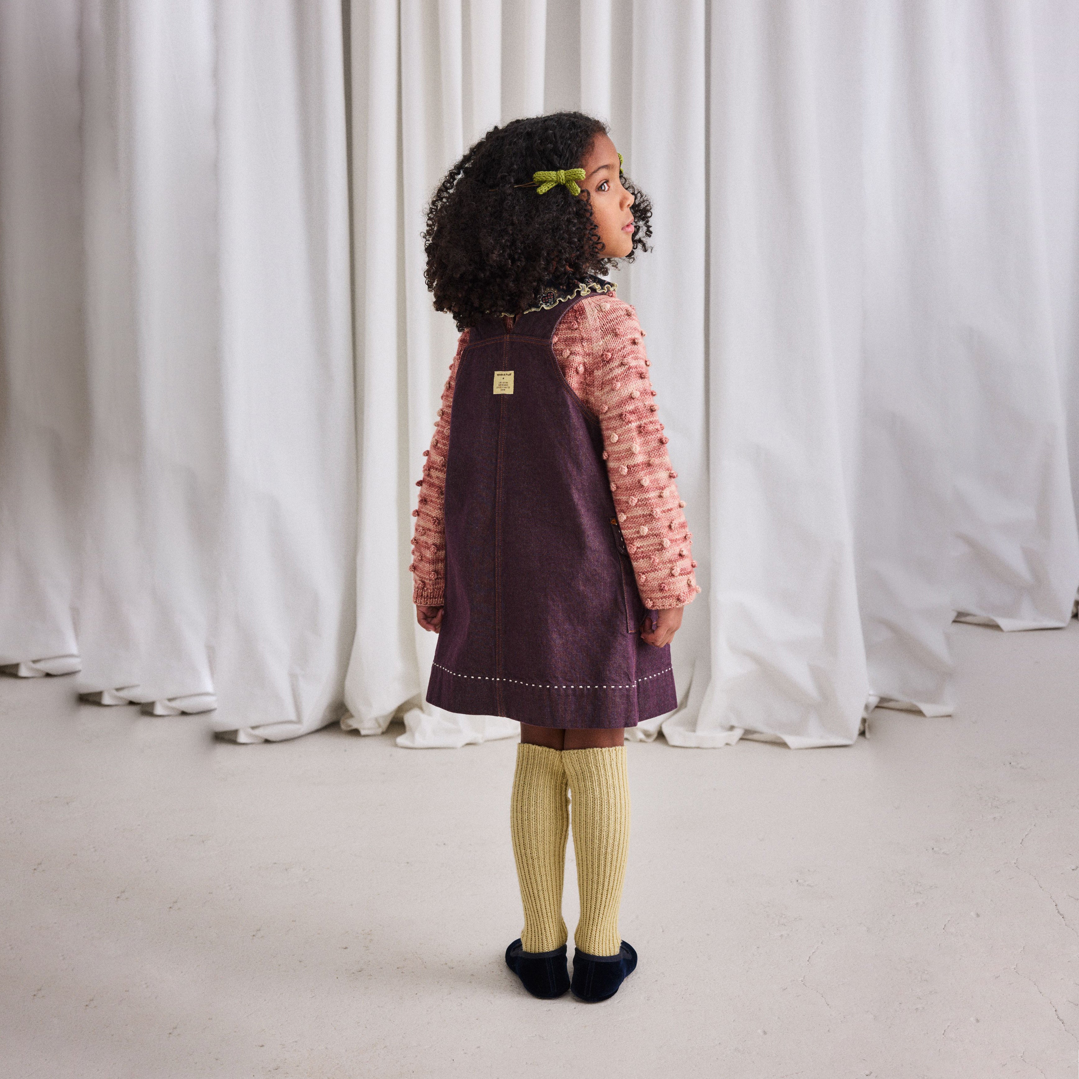 Misha & Puff-Original Popcorn Sweater Prairie Rose