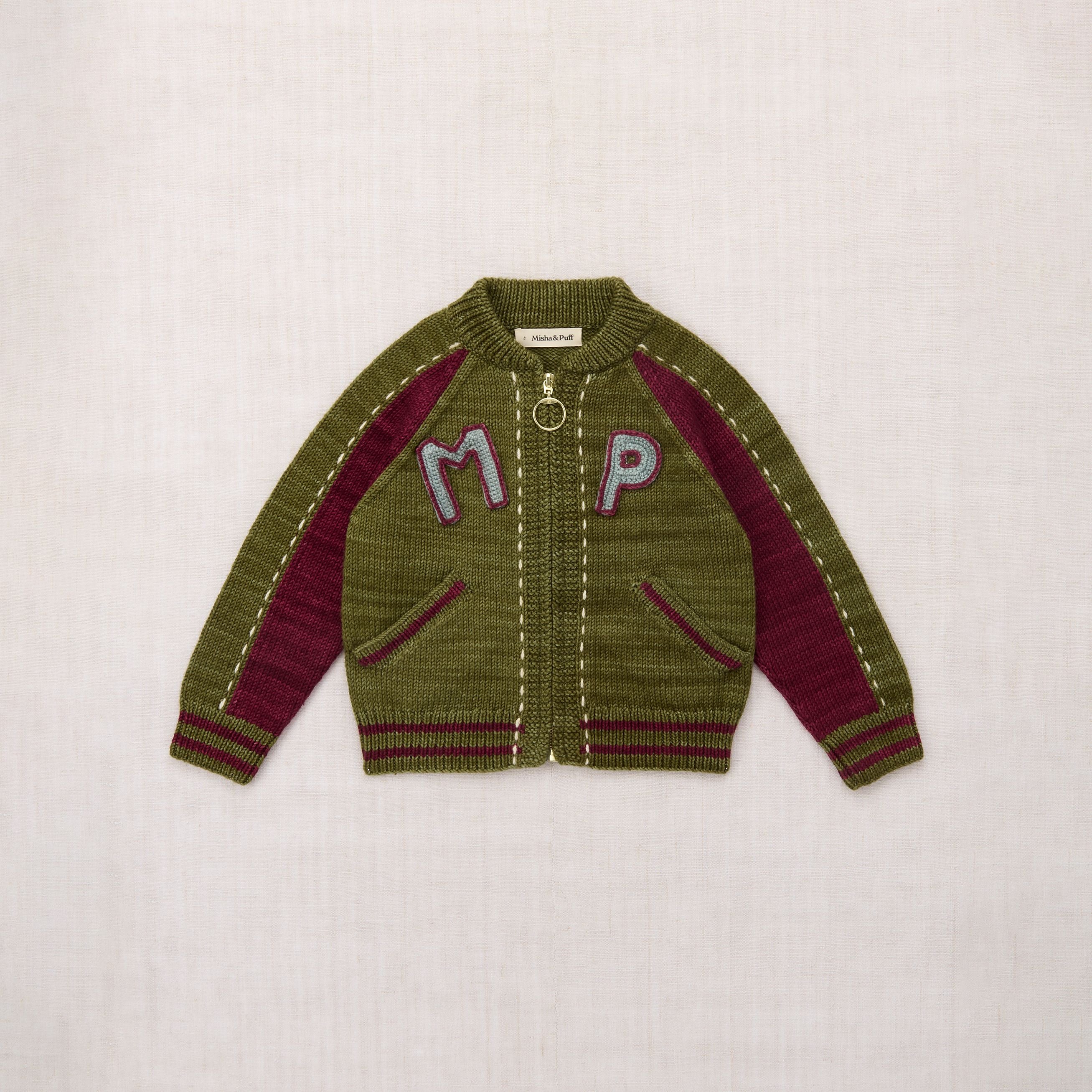 Misha & Puff-Alma Mater Jacket Nori