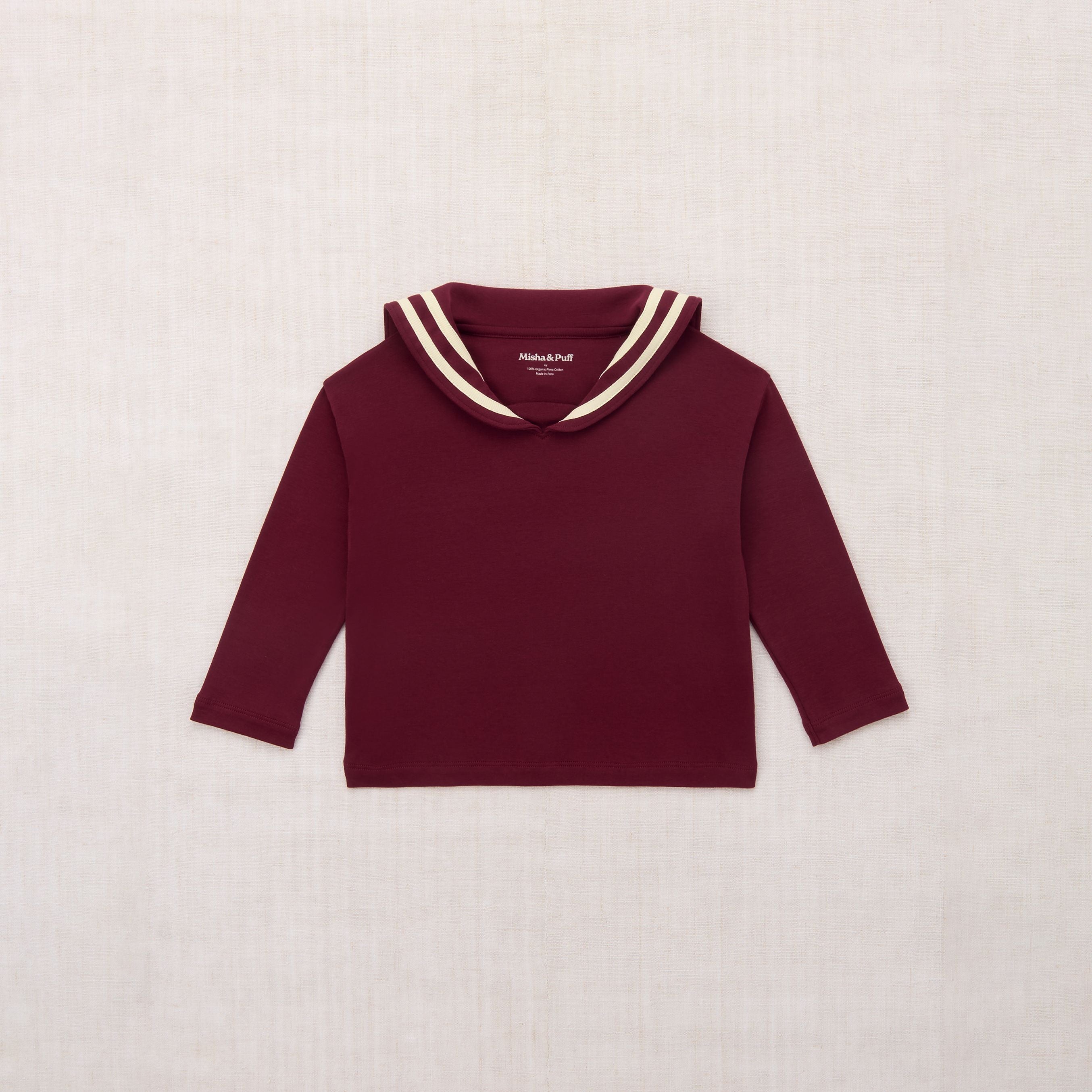 Misha & Puff-Kids Sailor Top Cambridge