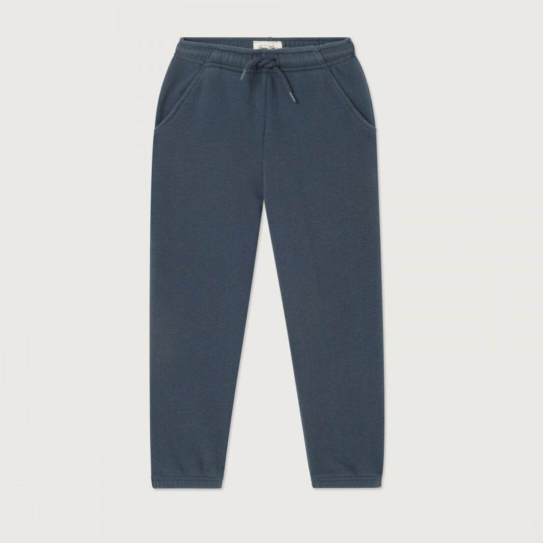American Vintage-Tapered Joggers With Italian Pockets Obscurite