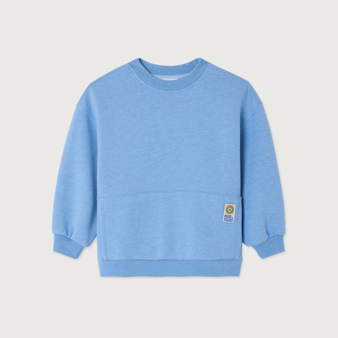 American Vintage-Long Sleeved Round Neck Sweatshirt Baignade Surteint