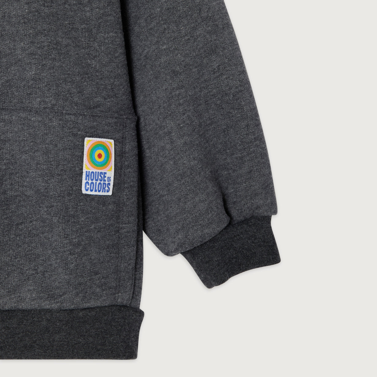 American Vintage-Long Sleeved Round Neck Sweatshirt Tenebre Surteint