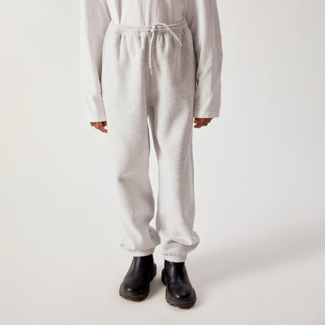American Vintage-Kids Jogging Resserre Gris Chine