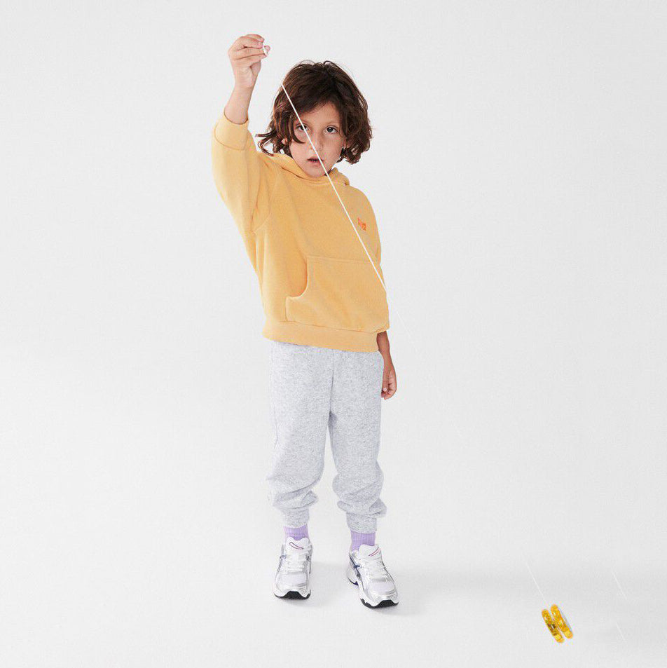 American Vintage-Jogging Pants Gris Clair Chine