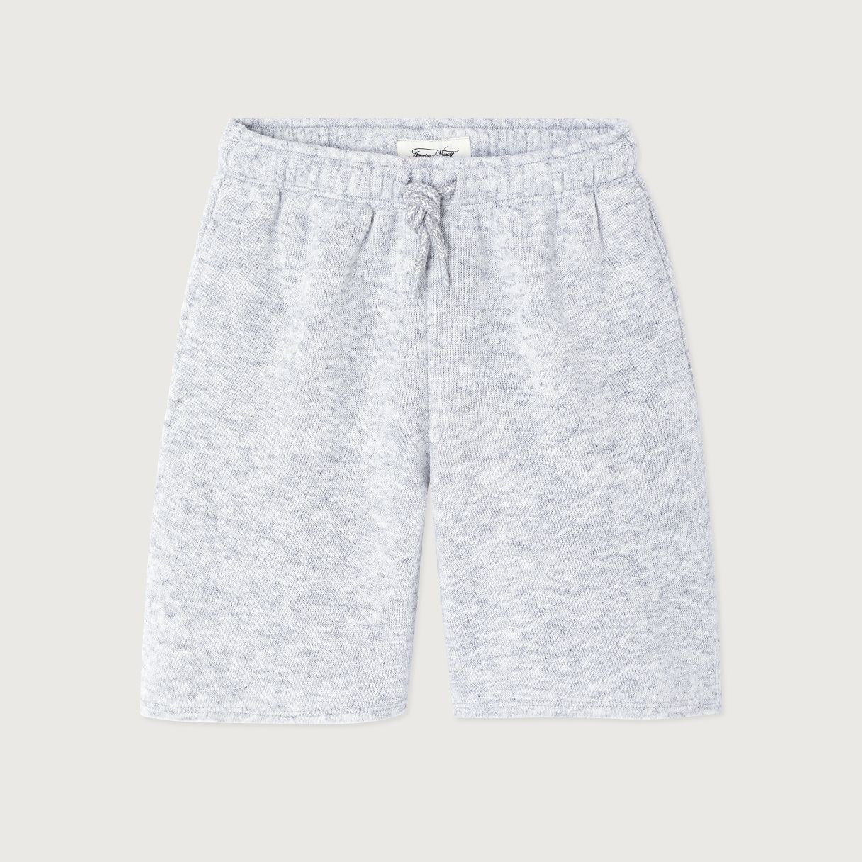 American Vintage-Short Gris Clair Chine
