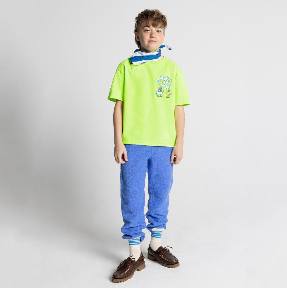 American Vintage-T-SHIRT DROIT MC COL ROND IMPRIME