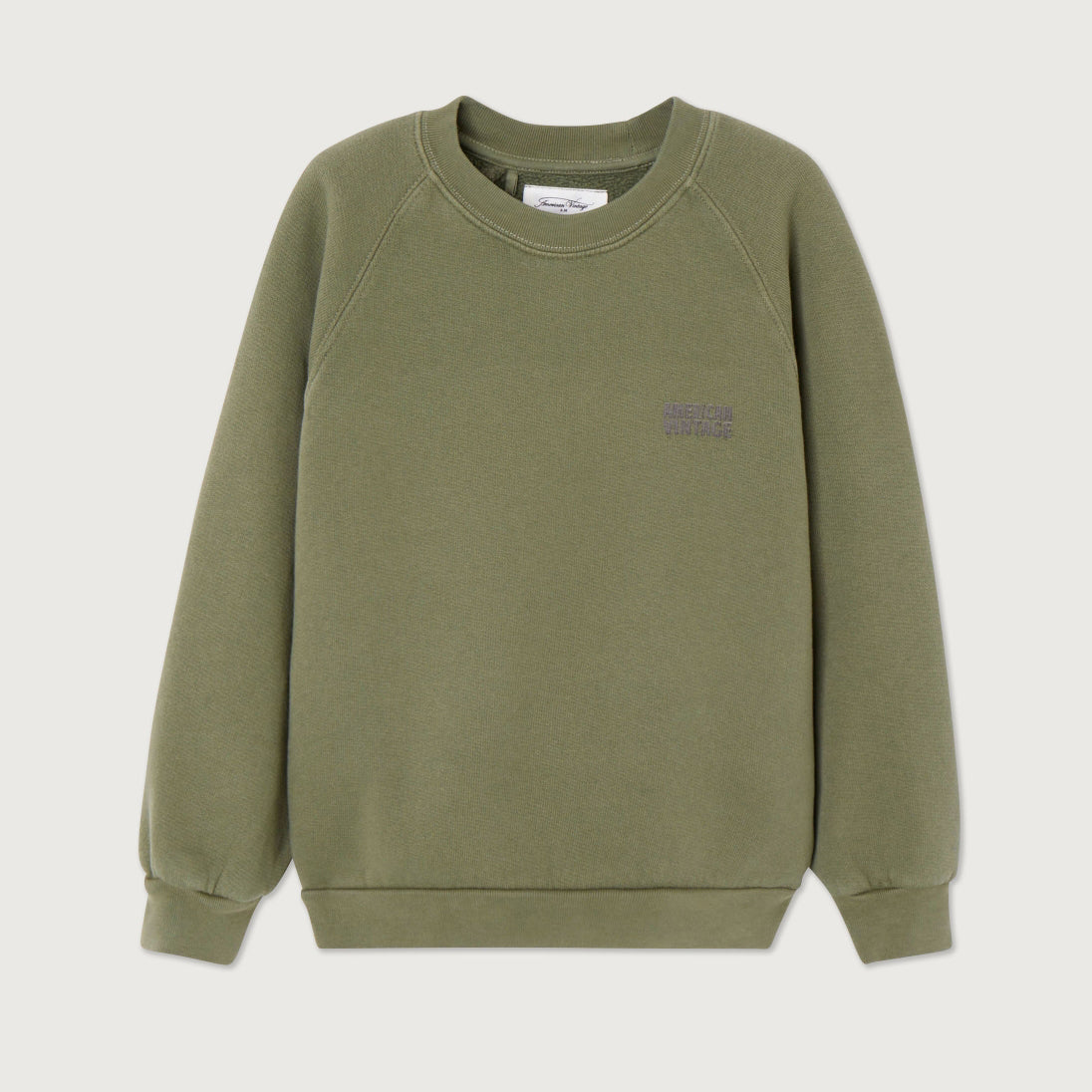 American Vintage-SWEAT ML COL ROND
