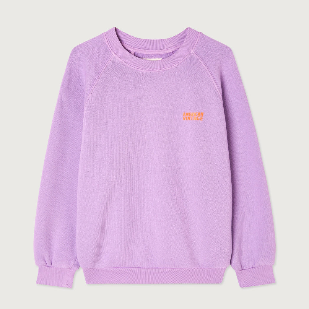 American Vintage-SWEAT ML COL ROND