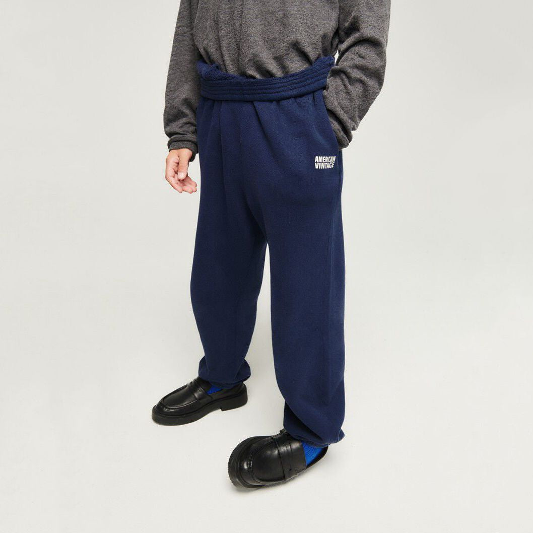 American Vintage-Jogging Pants Navy Vintage