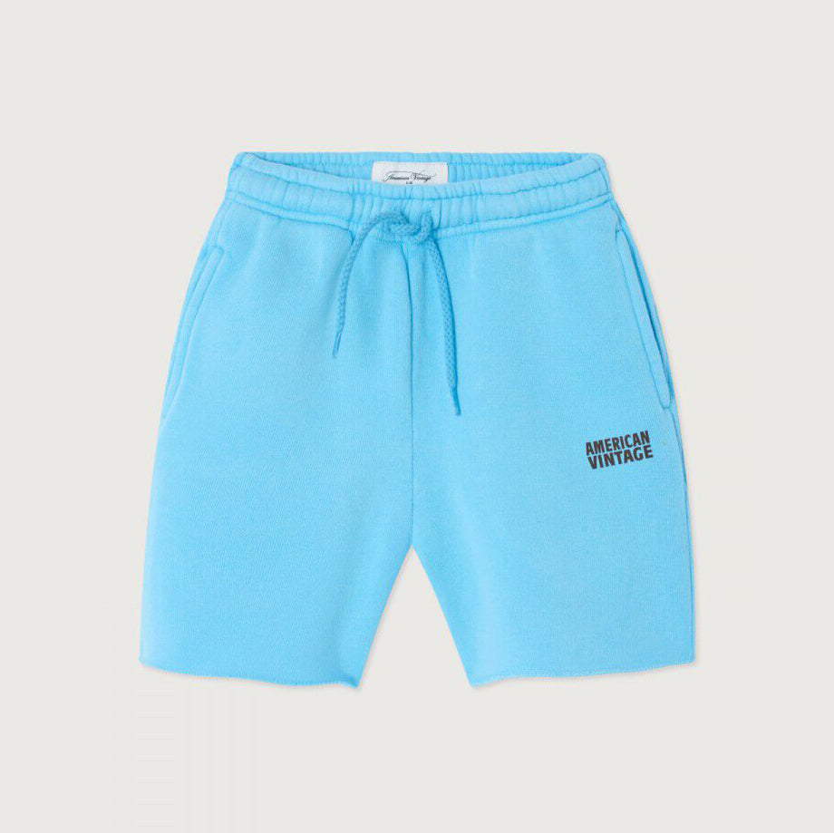 American Vintage-Kids Short Bleu Ciel Vintage