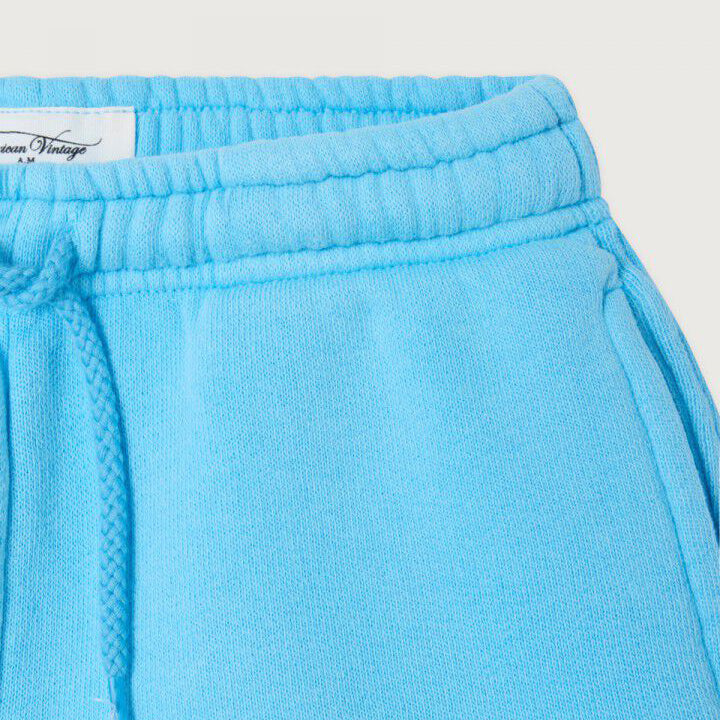 American Vintage-Kids Short Bleu Ciel Vintage