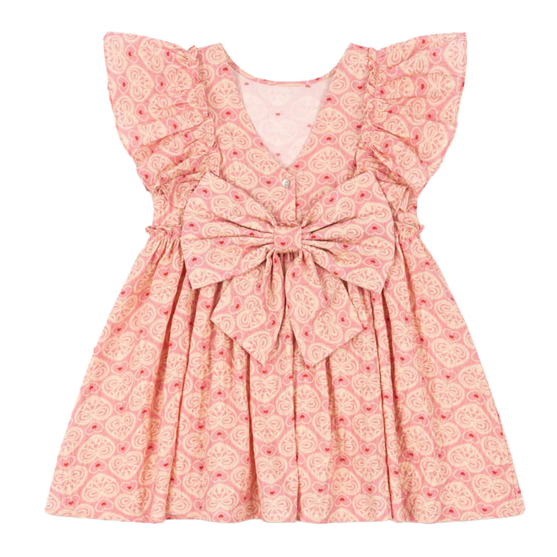 Konges Sløjd-AVA BOW DRESS GOTS