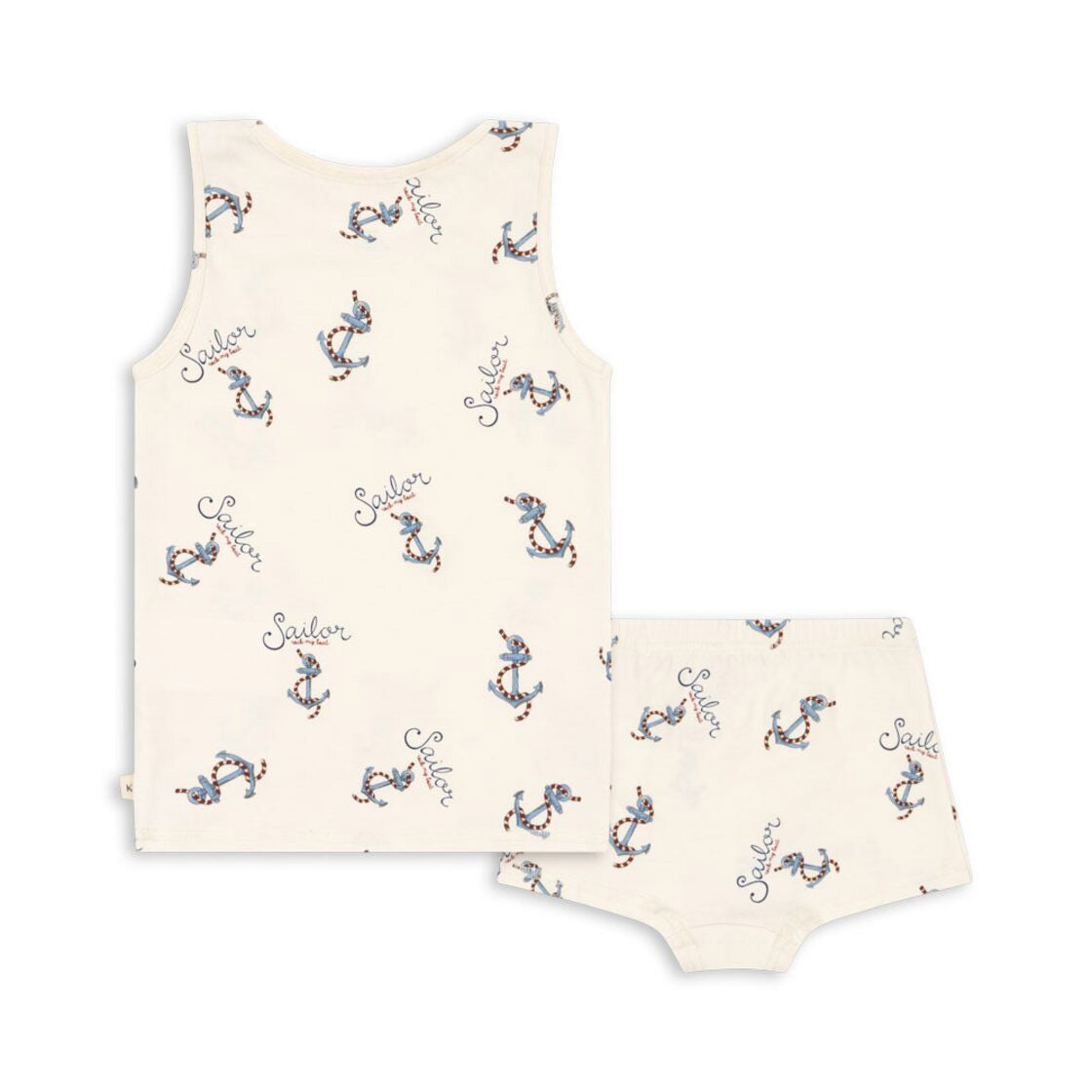 Konges Sløjd-BASIC TANK UNDERWEAR SET GOTS