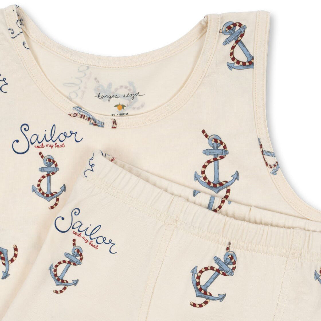 Konges Sløjd-BASIC TANK UNDERWEAR SET GOTS