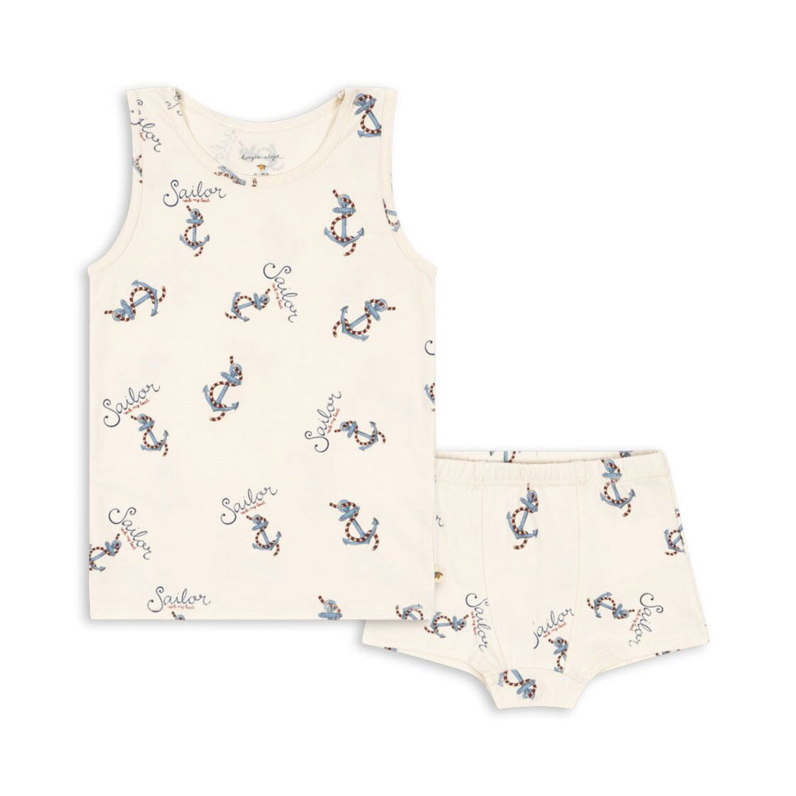 Konges Sløjd-BASIC TANK UNDERWEAR SET GOTS