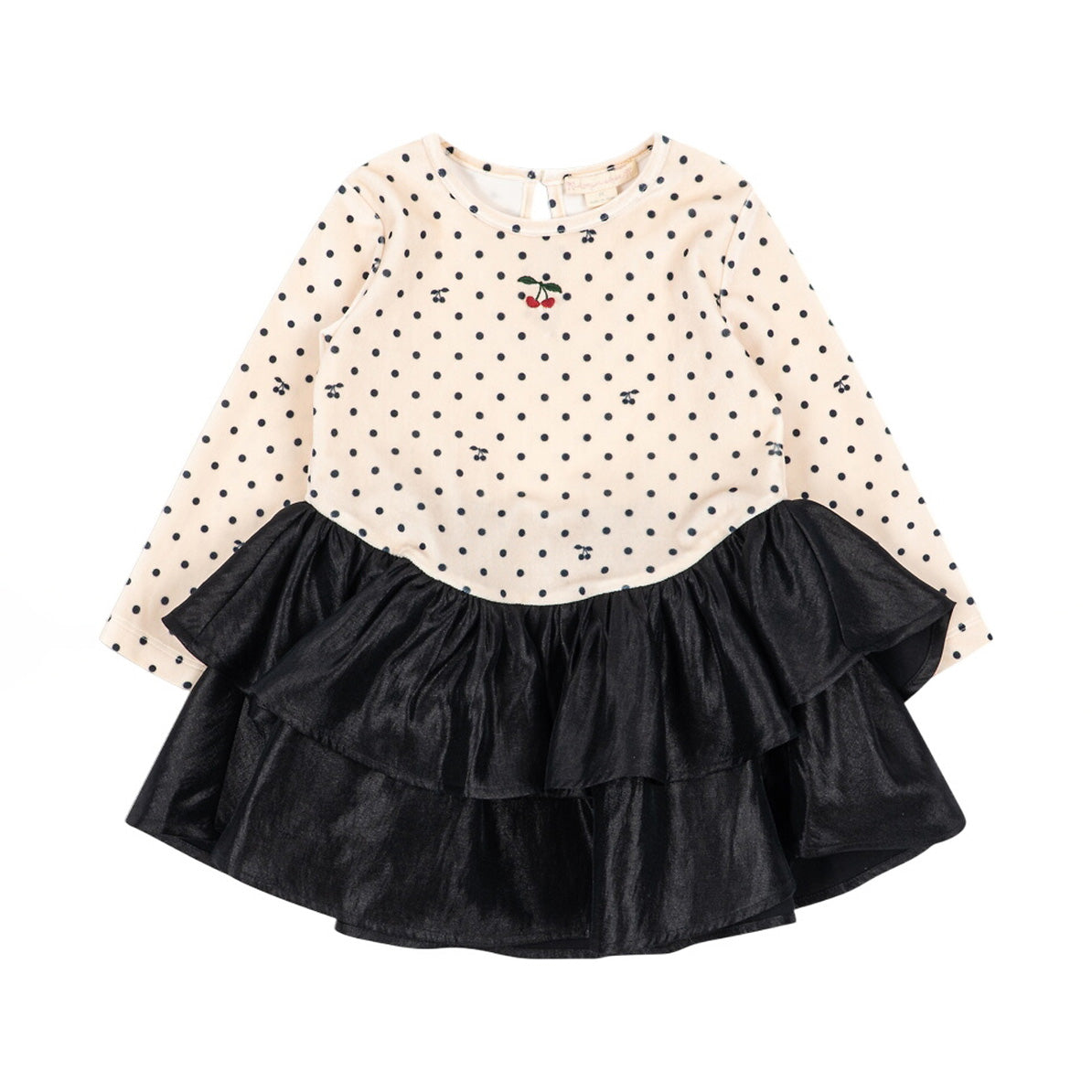 Konges Sløjd-Petria Velvet Dress Dot Desert
