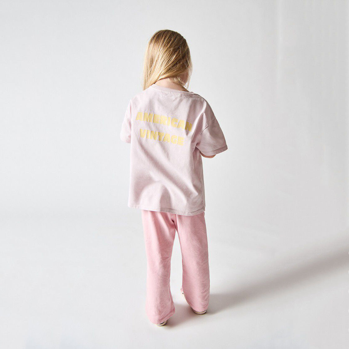 American Vintage-Straight Leg Joggers Smoothie