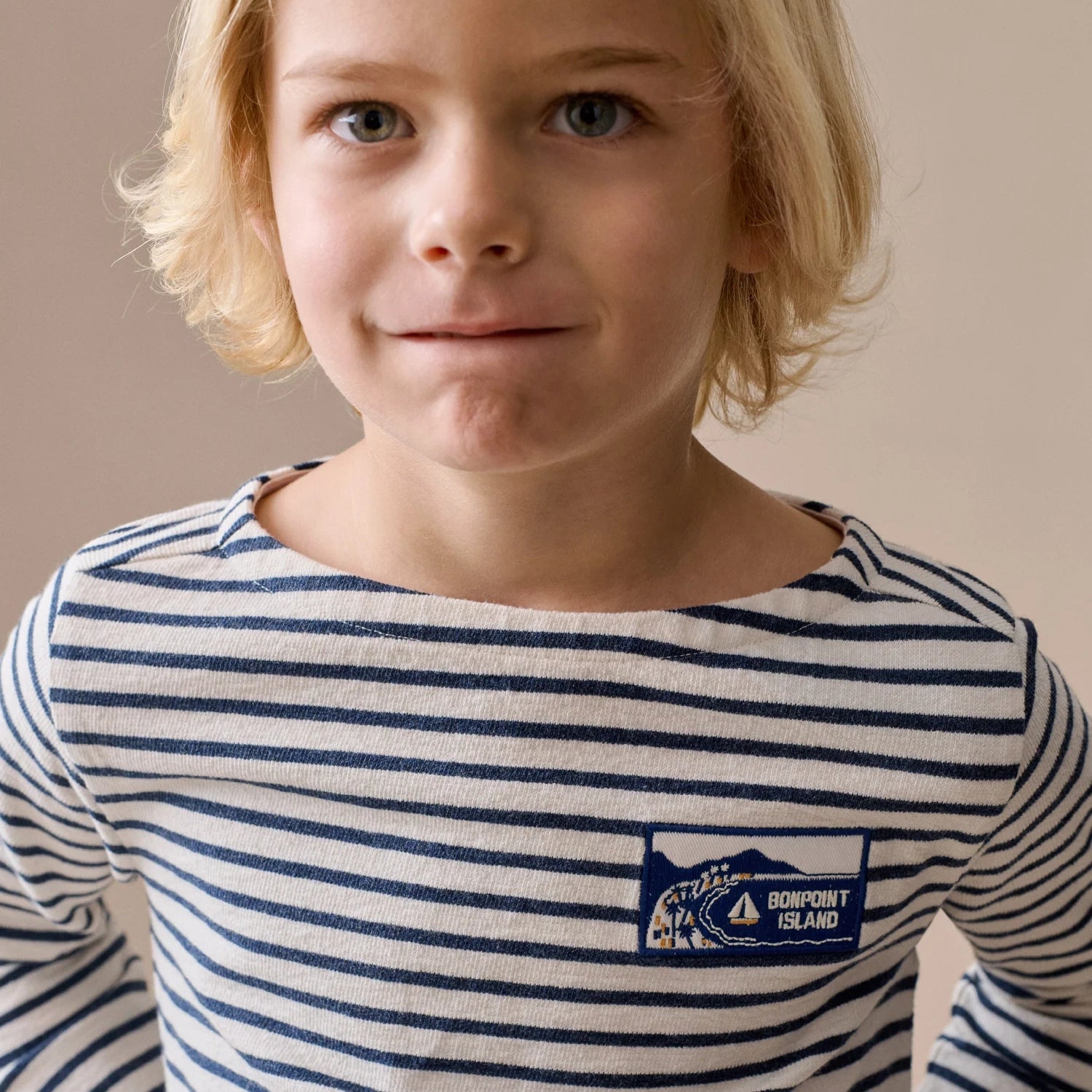 Bonpoint-Boys T-Shirt Baudelaire Indigo