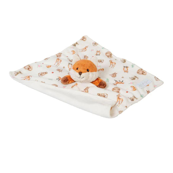 Wrendale Designs-Little Wren Plush Comforter-Little Forest