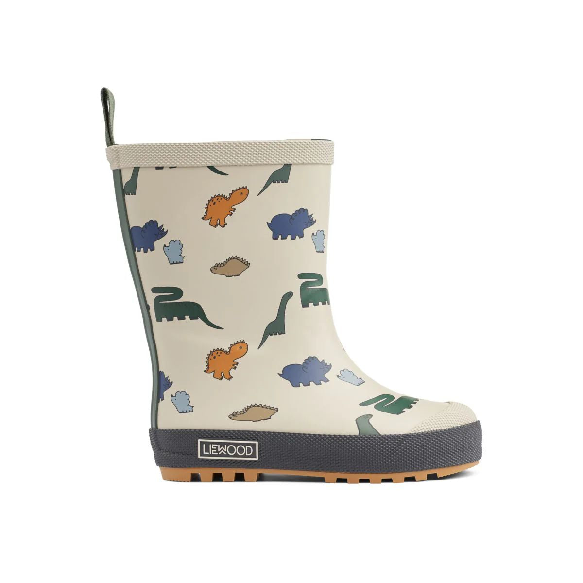Liewood-Mason Thermo Rainboot Dinosaurs/Mist