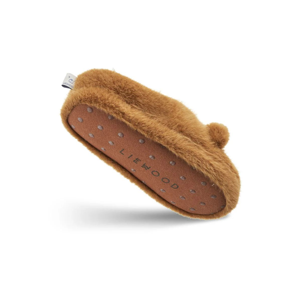 Liewood-Aviaja Bear Slippers Golden caramel