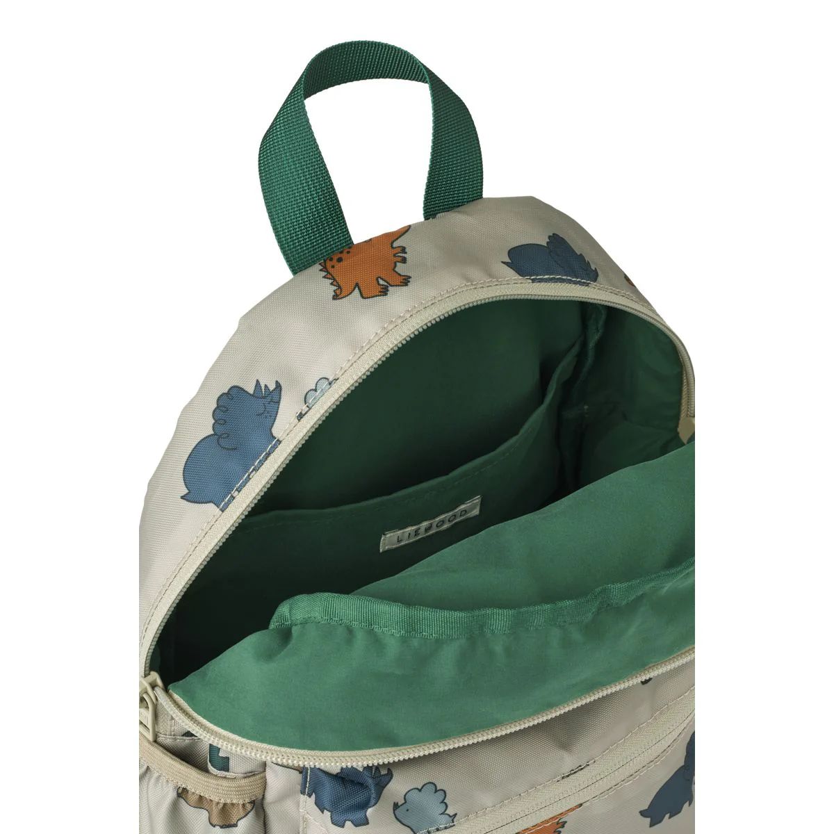 Liewood-Andreas Backpack Dinosaurs/Mist (H27 x W23 x D11cm)
