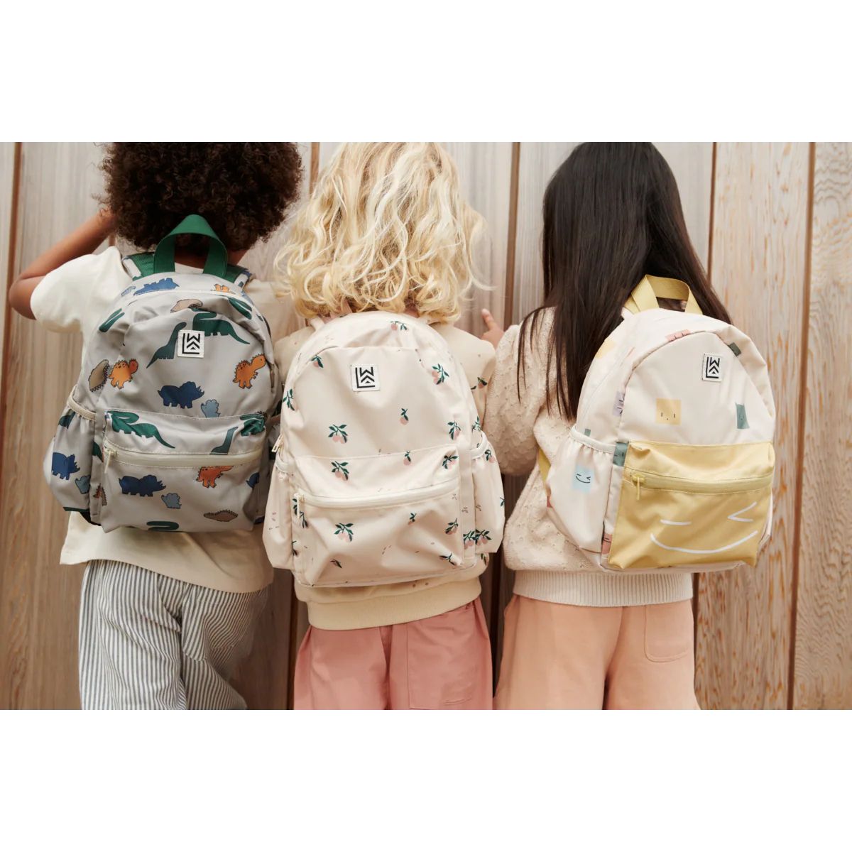 Liewood-Andreas Backpack Dinosaurs/Mist (H27 x W23 x D11cm)