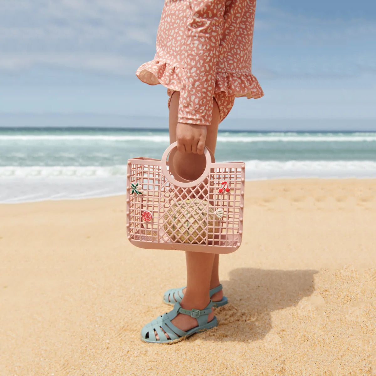 Liewood-Samantha Basket With Charms Rose