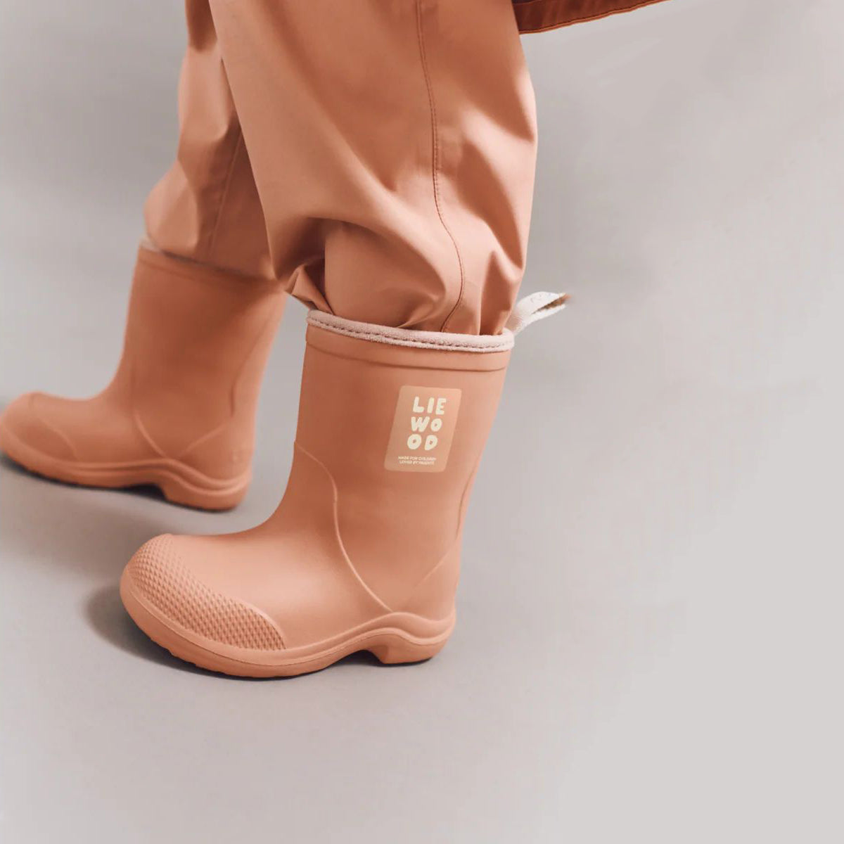 Liewood-Aston Rainboot Tuscany rose/Pale tuscany