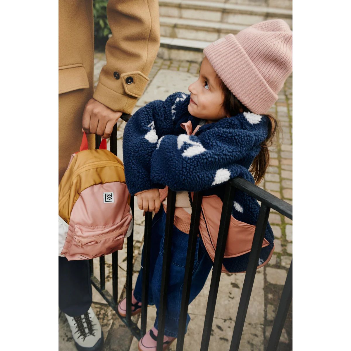 Liewood-Andreas Cat Backpack Tuscany rose multi mix (H27 x W23 x D11cm)