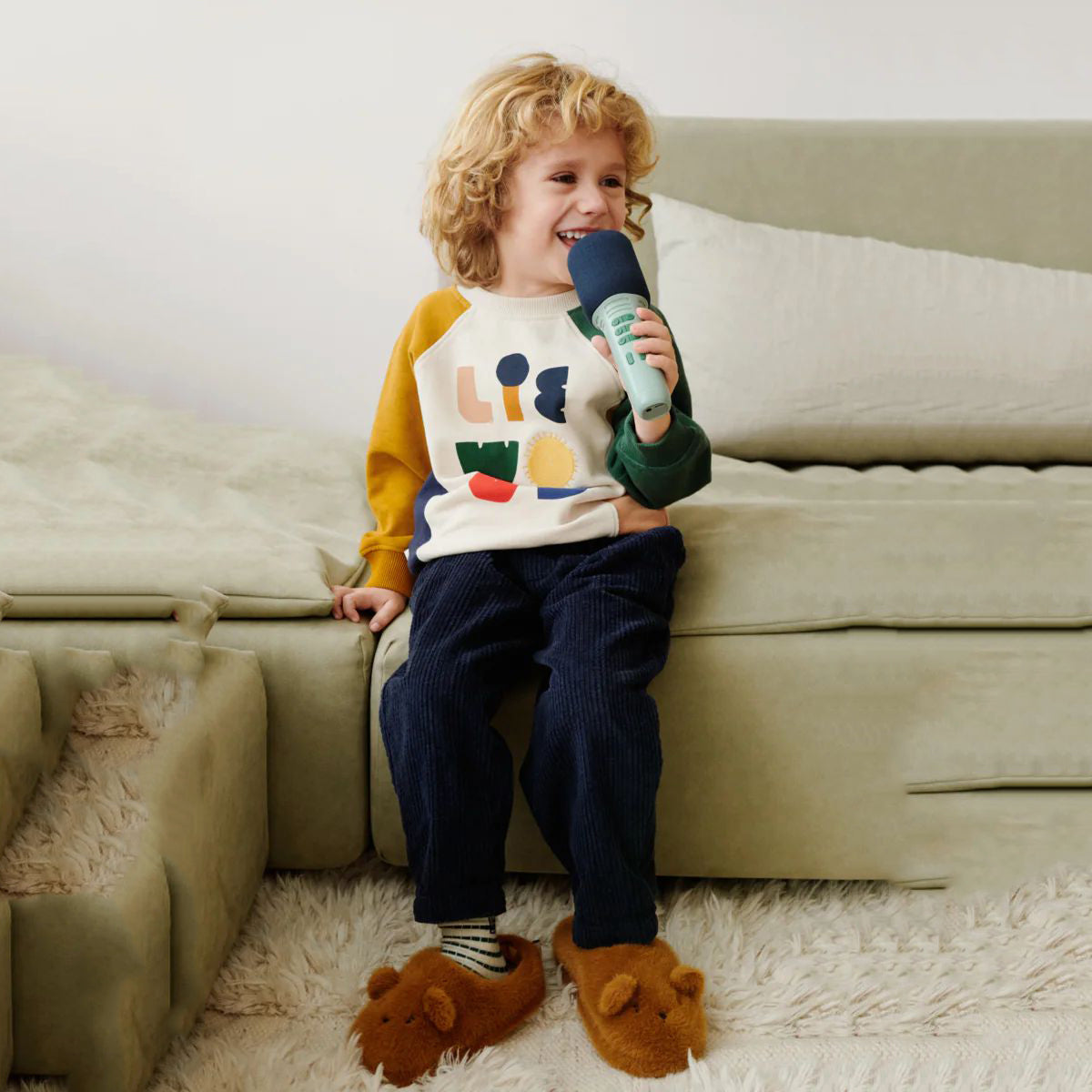 Liewood-Beinta Karaoke Microphone Peppermint mix